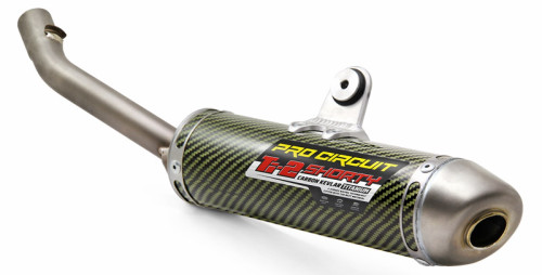 Pro Circuit Ti-2 Titanium/Carbon Shorty Silencer (1152312K)