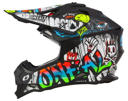 O'Neal 2 SRS Rancid V.24 MX Offroad Helmet