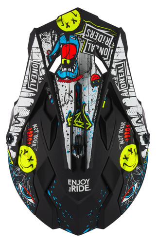 O'Neal 2 SRS Rancid V.24 MX Offroad Helmet