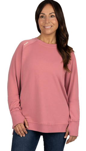 FXR Side Star 23 Womens Crewneck Pullover Sweatshirt