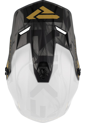 FXR Clutch Smoke Helmet Replacement Visor/Peak
