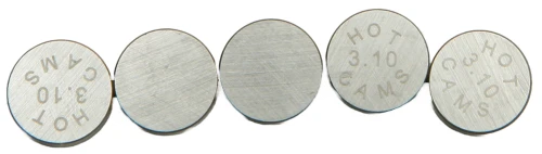 Hot Cams 10.00mm x 3.10mm Valve Shims 5-Pack (5PK1000310)