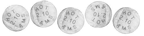 Hot Cams 10.00mm x 2.10mm Valve Shims 5-Pack (5PK1000210)
