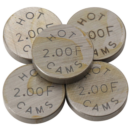 Hot Cams 10.00mm x 2.00mm Valve Shims 5-Pack (5PK1000200)