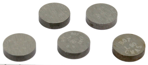 Hot Cams 7.48mm x 1.90mm Valve Shims 5 Pack (5PK748190)