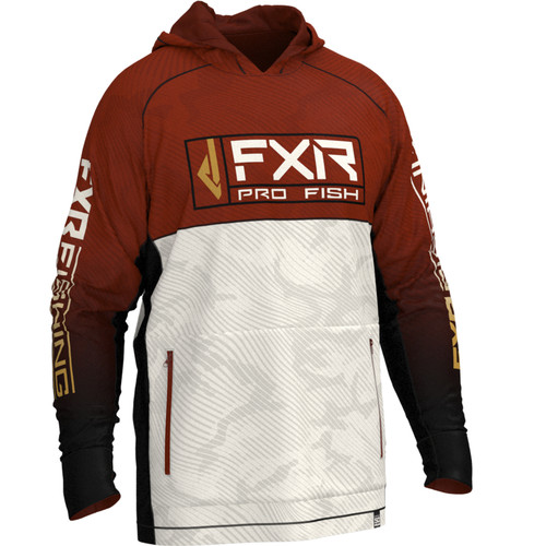 FXR Tournament Hybrid UPF 21 Mens Pullover Hoody