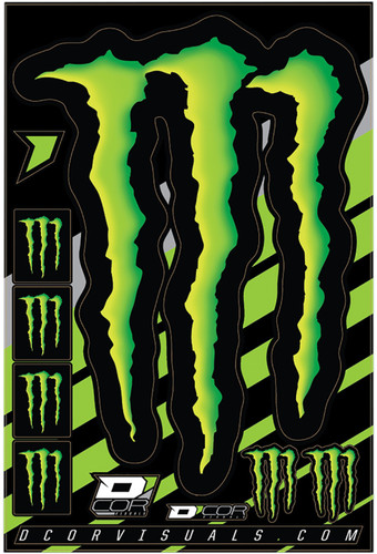 D'Cor Visuals Monster Claw Decal Sheet (40-90-103)