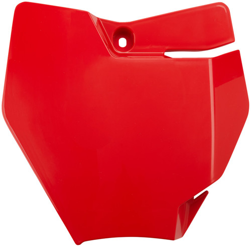 Acerbis Red Plastic Front Number Plate (2980610004)