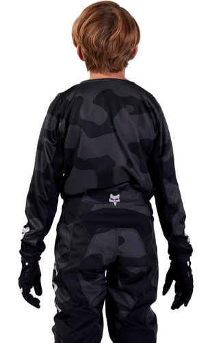 Fox Racing 180 Bnkr Camo Youth MX Offroad Jersey