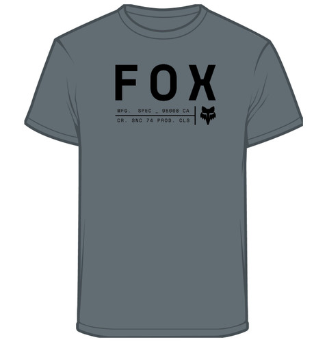 Fox Racing Non Stop Tech Mens Short Sleeve Shirt