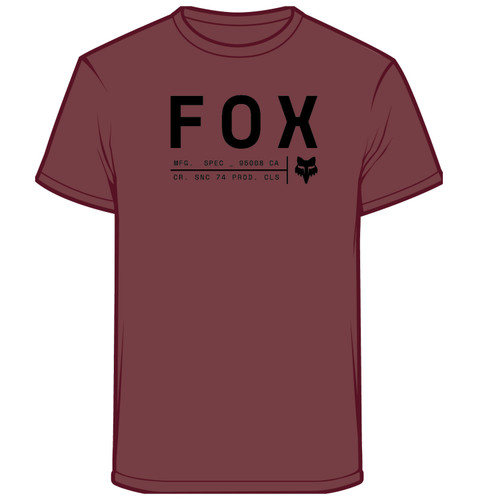 Fox Racing Non Stop Tech Mens Short Sleeve Shirt