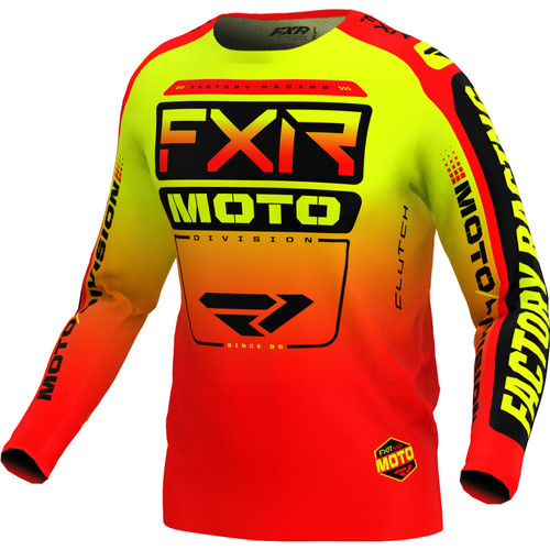 FXR Clutch 24 Youth MX Offroad Jersey