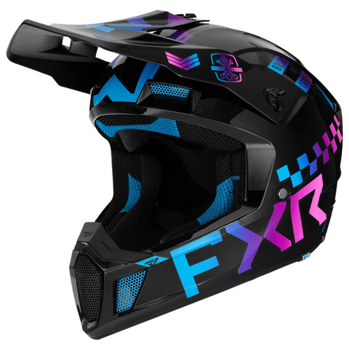 FXR Clutch Gladiator MX Offroad Helmet