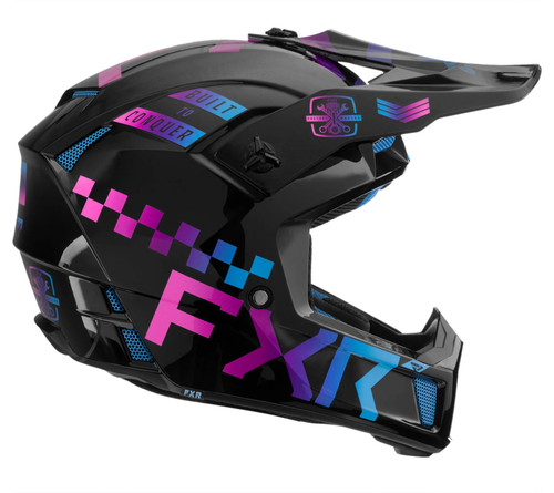 FXR Clutch Gladiator MX Offroad Helmet
