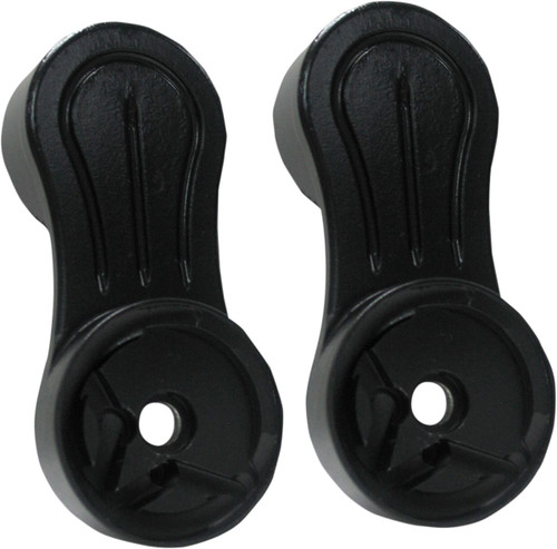 Pingel Black Fairing Mirror Drop Bracket Kit (62211)