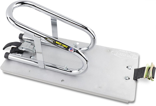 Pingel Chrome 3 1/2" Removable E-Track Chock (WC35EF)