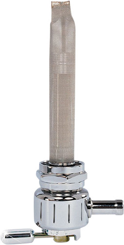 Pingel Grooved Chrome 22mm Round Fuel Valve (4311-CG)