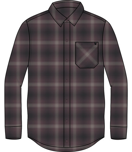 Fox Racing Survivalist Mens Button Up LS Flannel Shirt