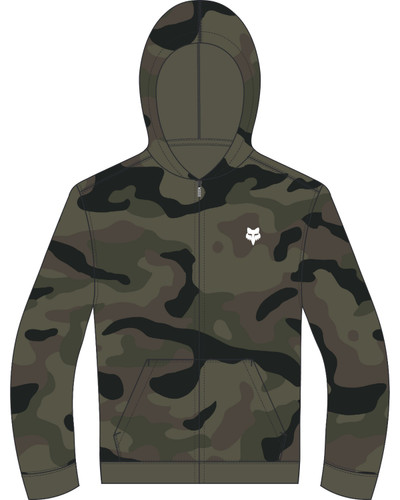 Fox Racing Fox Head Camo Youth Zip Up Hoody