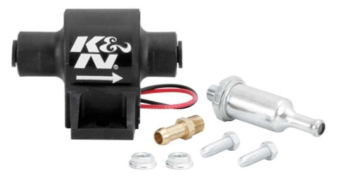K&N Inline Electric Fuel Pump 1.5-4.0 PSI/25 GPH (81-0401)