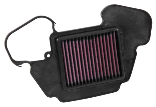 K&N High-Flow Performance Air Filter | 2014-2020 Honda Grom 125 (HA-1313)