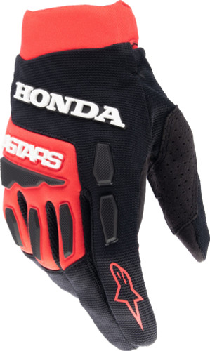 Alpinestars Honda Full Bore Mens Textile Motorcycle Gloves