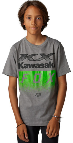 Fox Racing KX Kawasaki FA23 Youth Short Sleeve T-Shirt