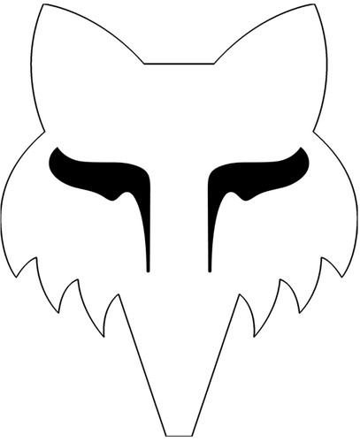 Fox Racing 1.5" Fox Head Vinyl Decal