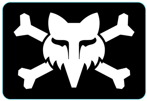 Fox Racing 3" Victory Logo Decal