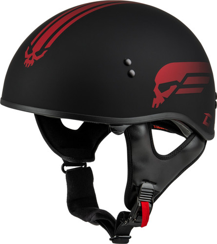 GMAX HH-65 Retribution Motorcycle Half Helmet