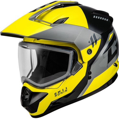 GMAX GM-11S Ronin Snow Helmet w/Dual Pane Shield