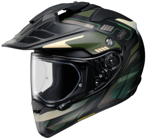 Shoei Hornet X2 Invigorate Dual Sport Motorcycle Helmet