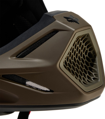 Fox Racing V3 Solid MX Offroad Helmet
