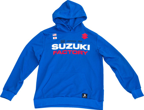 D'Cor Visuals Suzuki Factory Mens Pullover Hoody