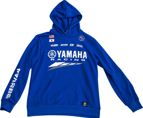 D'Cor Visuals Yamaha Factory Mens Pullover Hoody