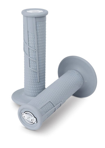 ProTaper Clamp-On Handlebar Grips | Half Waffle | Twist Throttle | Gray (021669)