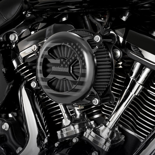 Vance & Hines VO2 America Black Flag Air Cleaner Intake Kit (42039FG)