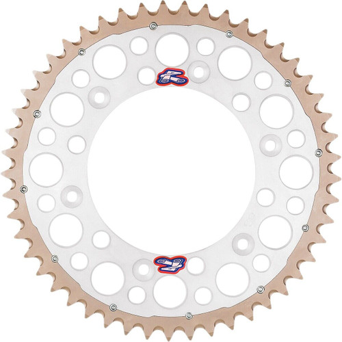 Renthal TwinRing Rear Sprocket Silver 47 Tooth (1500-520-47GPSI)