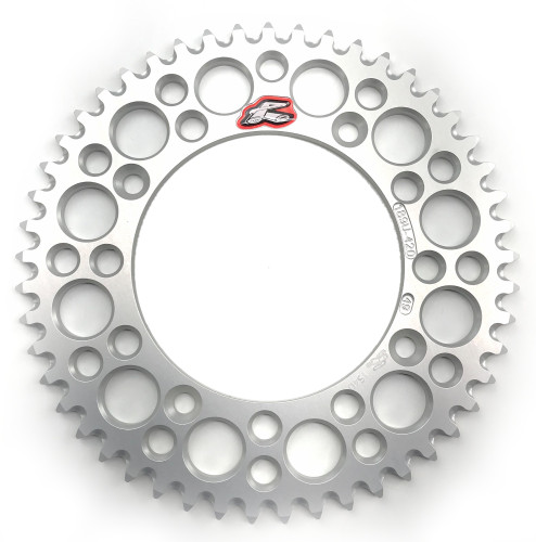 Renthal Ultralight Aluminum Rear Sprocket Silver 49 Tooth (189U-420-49GRSI)