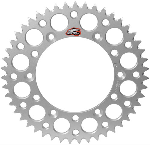Renthal Ultralight Aluminum Rear Sprocket Silver 53 Tooth (224U-520-53GPSI)