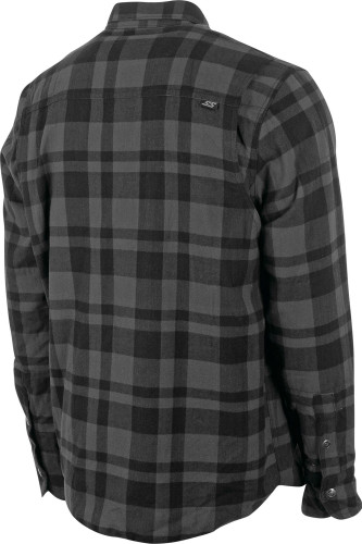 Speed & Strength Black 9 Mens Reinforced Motorcycle Shirt
