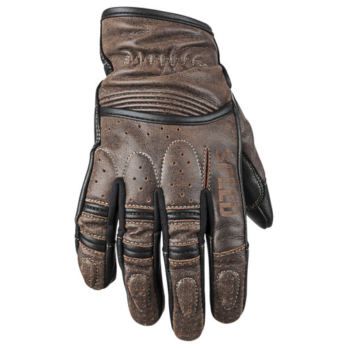 Speed & Strength Rust & Redemption Mens Leather Motorcycle Gloves