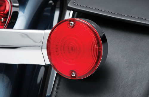 Kuryakyn LuminEZ Red LED Rear Turn Signal Inserts for Harley (2940)