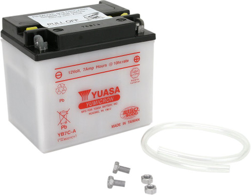 Yuasa YB7C-A High Performance Conventional 12V Battery (YUAM227CY)