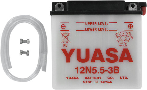 Yuasa 12N5.5-3B Conventional 12V Battery (YUAM2255B)