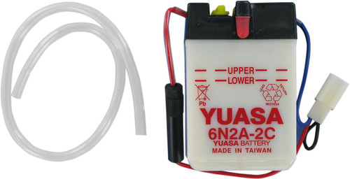 Yuasa 6N2A-2C Conventional 6V Battery (YUAM262AC)