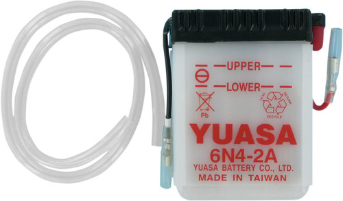 Yuasa 6N4-2A Conventional 6V Battery (YUAM2640B)