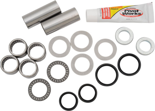 Pivot Works Swingarm Rebuild Kit | Bushings, Bearings & Seals (PWSAK-Y07-421)
