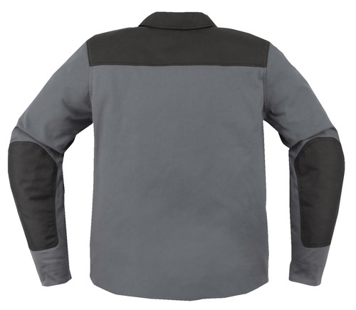 Icon Upstate Canvas Mens Protective Motorcycle Overshirt
