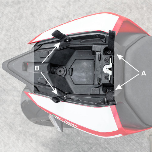 Kriega US-Drypack Mounting Kit for Ducati Panigale 959/1299 (KAPFK)